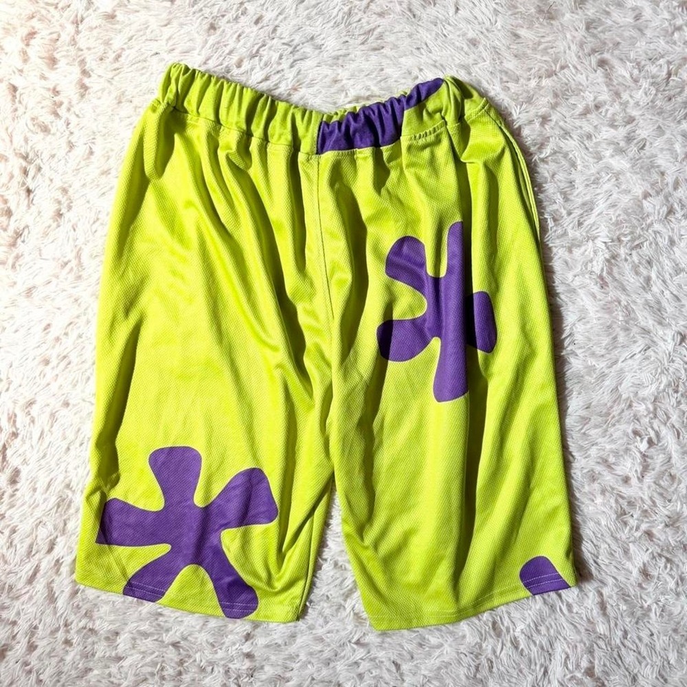 Patrick Star SpongeBob Halloween Costume Cosplay Casual Lounge Shorts Mens L